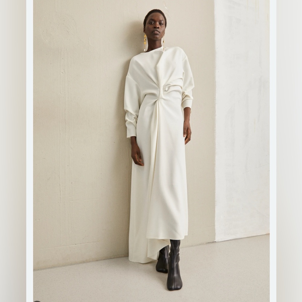 Awake mode crepe dress